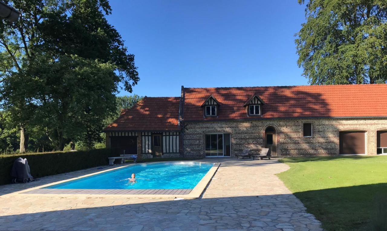 Clos Celeste - Campagne D Etretat Avec Piscine Et Spa Écrainville Екстериор снимка