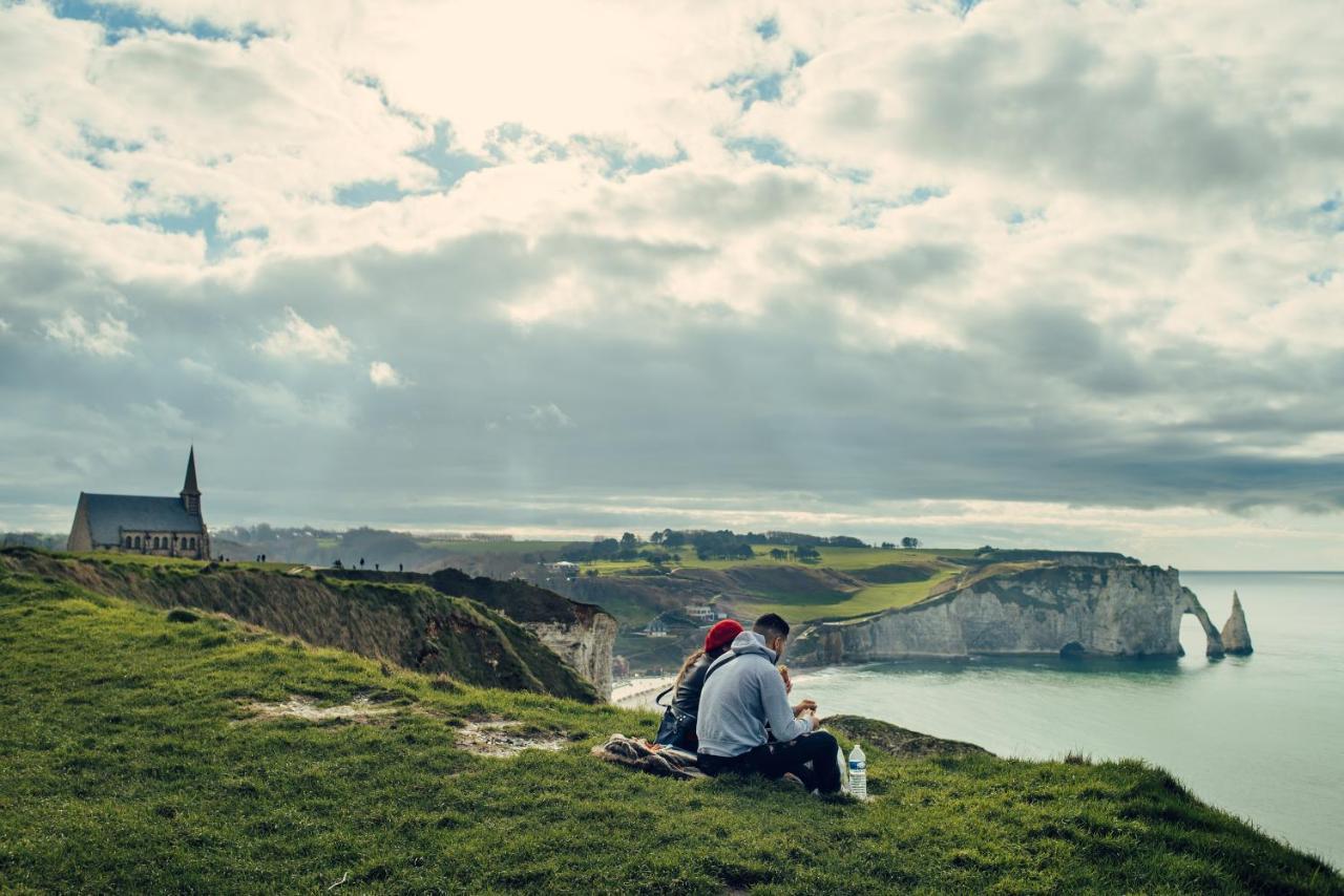 Clos Celeste - Campagne D Etretat Avec Piscine Et Spa Écrainville Екстериор снимка